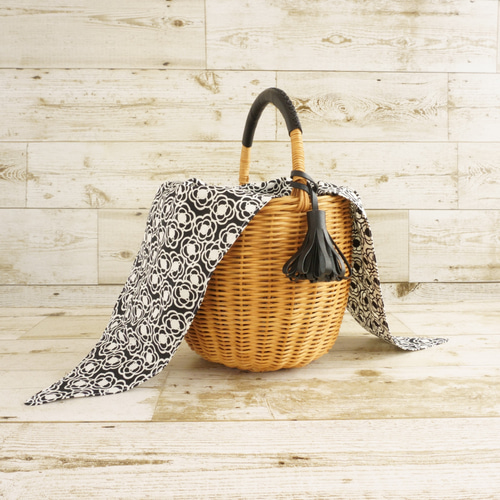 ❤️1点物❤️大人可愛いどんぐり籠バッグ リバーシブルのあずま袋付き  