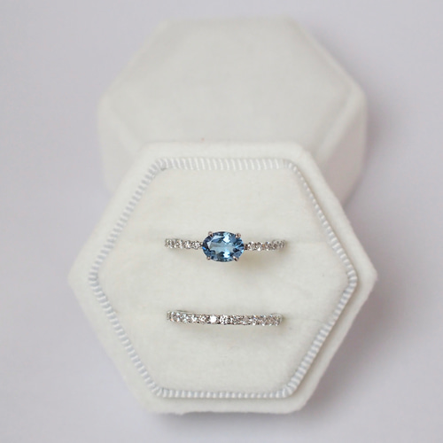 高品質メレダイヤモンド使用 ハーフエタニティプラチナリング 0.31ct 