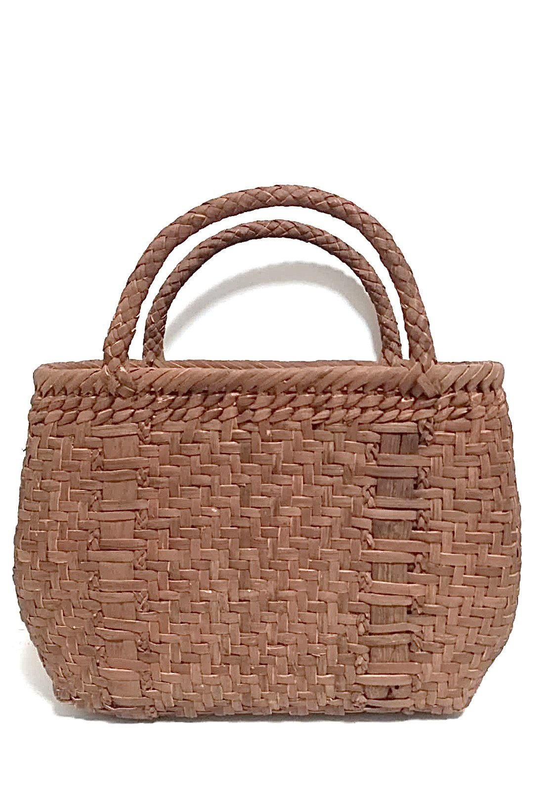 山葡萄バッグ楕円ニ列太め編み かごバッグ 山葡萄バッグ魅力  