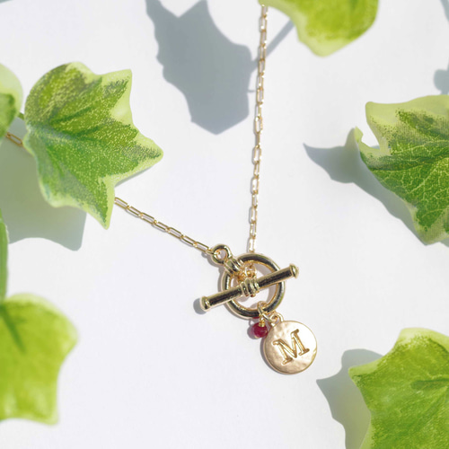 誕生石【initial-coin】イニシャル-コイン・セミオーダー