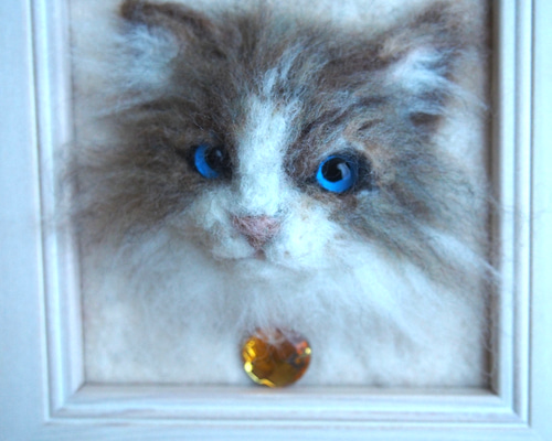 羊毛フェルトフレーム入り　l _M 羊毛フェルトフレーム入り l _M様専用 羊毛フェルト フレーム