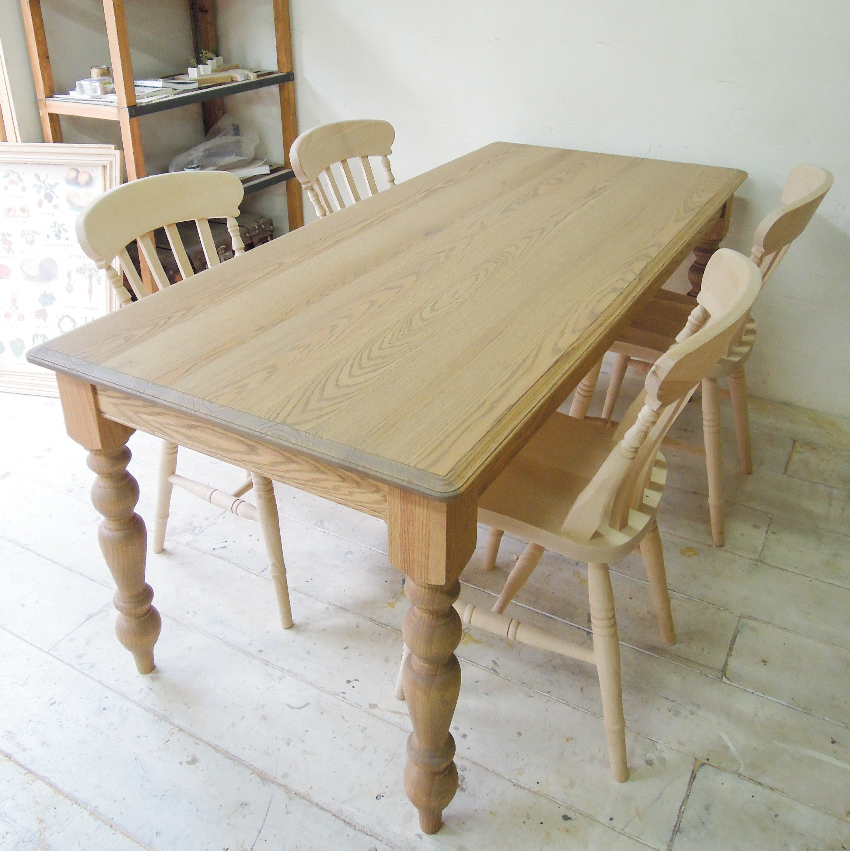 おしゃれなダイニングテーブルcountry 輸入住宅向けターンドレッグテーブル アンティーク調ろくろ足 レッドオーク おしゃれなダイニングテーブルcountry 輸入住宅向けターンドレッグテーブル アンティーク調ろくろ足 レッドオーク