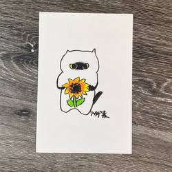 絵画。壁掛け絵原画手描き【花が咲き乱れる岸辺にいる美しい人魚姫