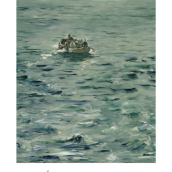 エドゥアール・マネ ロシュフォールの逃亡 アートポスター 絵画 名画 アートパネル おしゃれ モダン 海 AP267 5枚目の画像