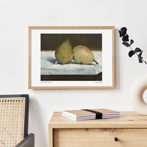 エドゥアール・マネ 梨 フルーツ 果物 アートポスター 絵画 名画