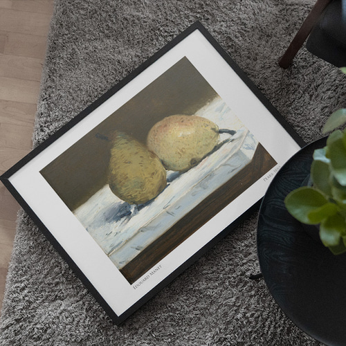 エドゥアール・マネ 梨 フルーツ 果物 アートポスター 絵画 名画