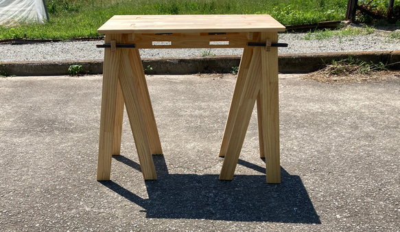 組み立てテーブル　アウトドアテーブル　作業台　ワークテーブル 8枚目の画像