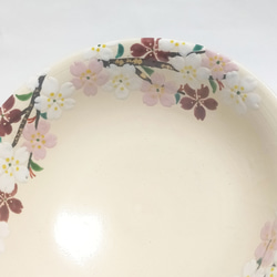 櫻花紋扁碗免碗 第3張的照片