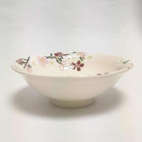 櫻花紋扁碗免碗 第7張的照片