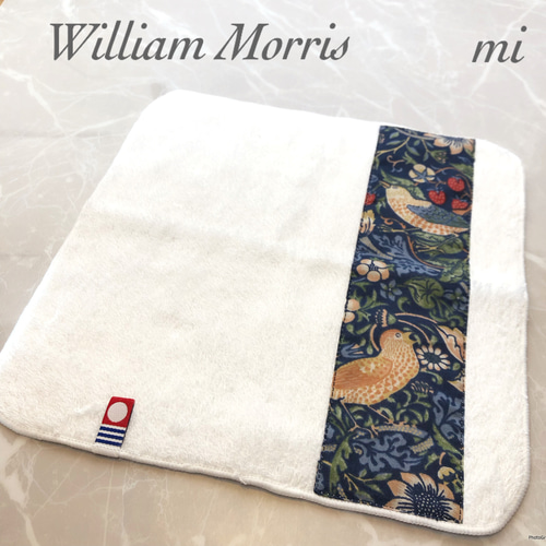 タオル・ハンカチ film 今治タオル ハンカチ リメイク ウィリアムモリス strawberry thief