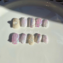 人気＊オーダー制】ネイルチップ バブルネイル 泡ネイル 気泡ネイル