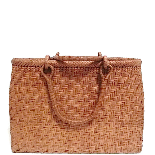 山葡萄バッグ高級極細二本飛び編み かごバッグ 山葡萄バッグ魅力 通販  