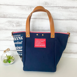 MCM ネイビー トートバッグ(非売品) 939a6a1ddce12b99684798752469a8