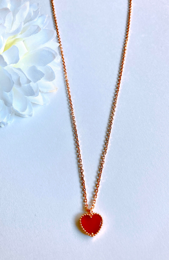 ハート ネックレス ネックレス・ペンダント Amour 通販｜Creema(クリーマ)