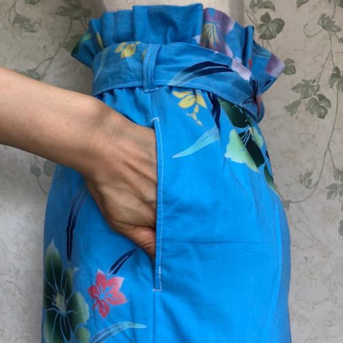 浴衣リメイク】セパレート オールインワン ノースリーブ セットアップ