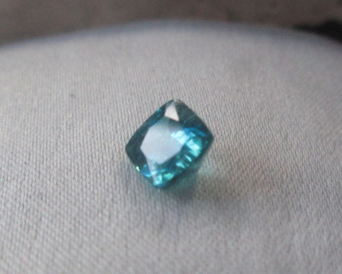 天然石ブルートルマリン 希少]インディゴブルートルマリン結晶原石/水晶共生（インディゴ