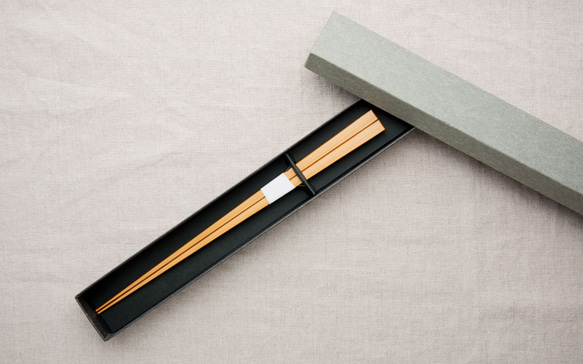 竹筷 燻竹 塗漆 ＜22.5cm / 24cm＞ 第11張的照片