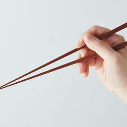 竹筷 燻竹 塗漆 ＜22.5cm / 24cm＞ 第3張的照片