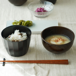 竹筷 燻竹 塗漆 ＜22.5cm / 24cm＞ 第6張的照片