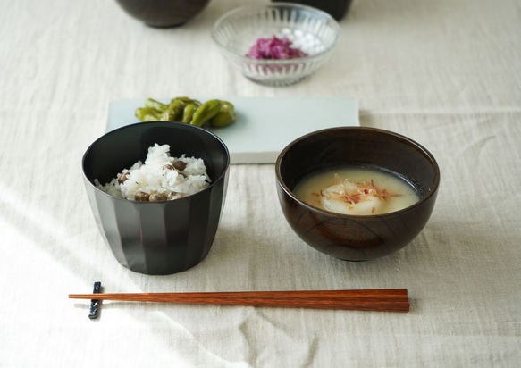 竹筷 燻竹 塗漆 ＜22.5cm / 24cm＞ 第6張的照片
