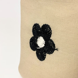 一点もの！インド刺繍の仕覆　花柄　茶道・茶箱　ティータイム・インテリアに  【LH-003】 8枚目の画像