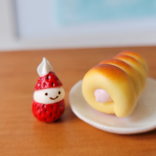 おやつマグネット☆苺シリーズ☆よりどり3個☆スイーツデコ/フェイク 