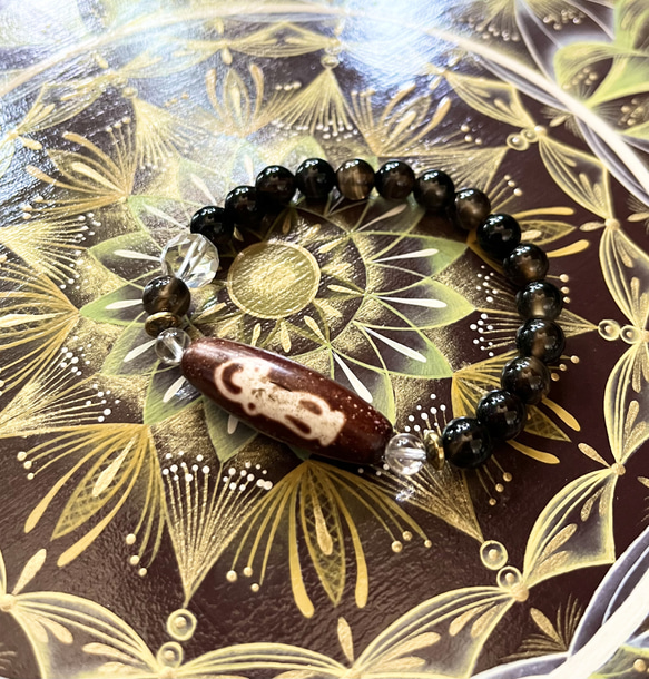 特別出品 開光 双弁財天天珠 ブレスレット dzi * ΚΑйON * 通販 特別出品 開光 双弁財天天珠 ブレスレット dzi * ΚΑйON * 通販