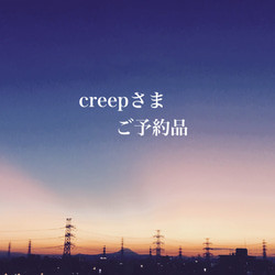 creepさまご予約品 1枚目の画像