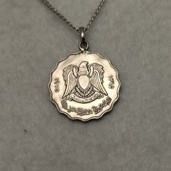 イーグル手彫り シルバー925トップ k18、4点加工 ハンドメイド