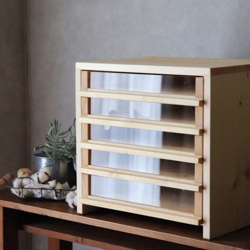 即納】前面ガラス小引き出し。糸ケース。ジュエリーケース。レター