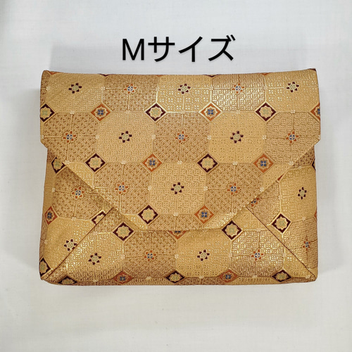 ☆Mサイズ☆数寄屋袋【金襴】モダン柄 ＃茶道＃お稽古＃御朱印帳