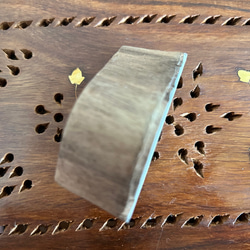 インド 木版 ハンド ブロック スタンプ プリント ピーコック 3枚目の画像