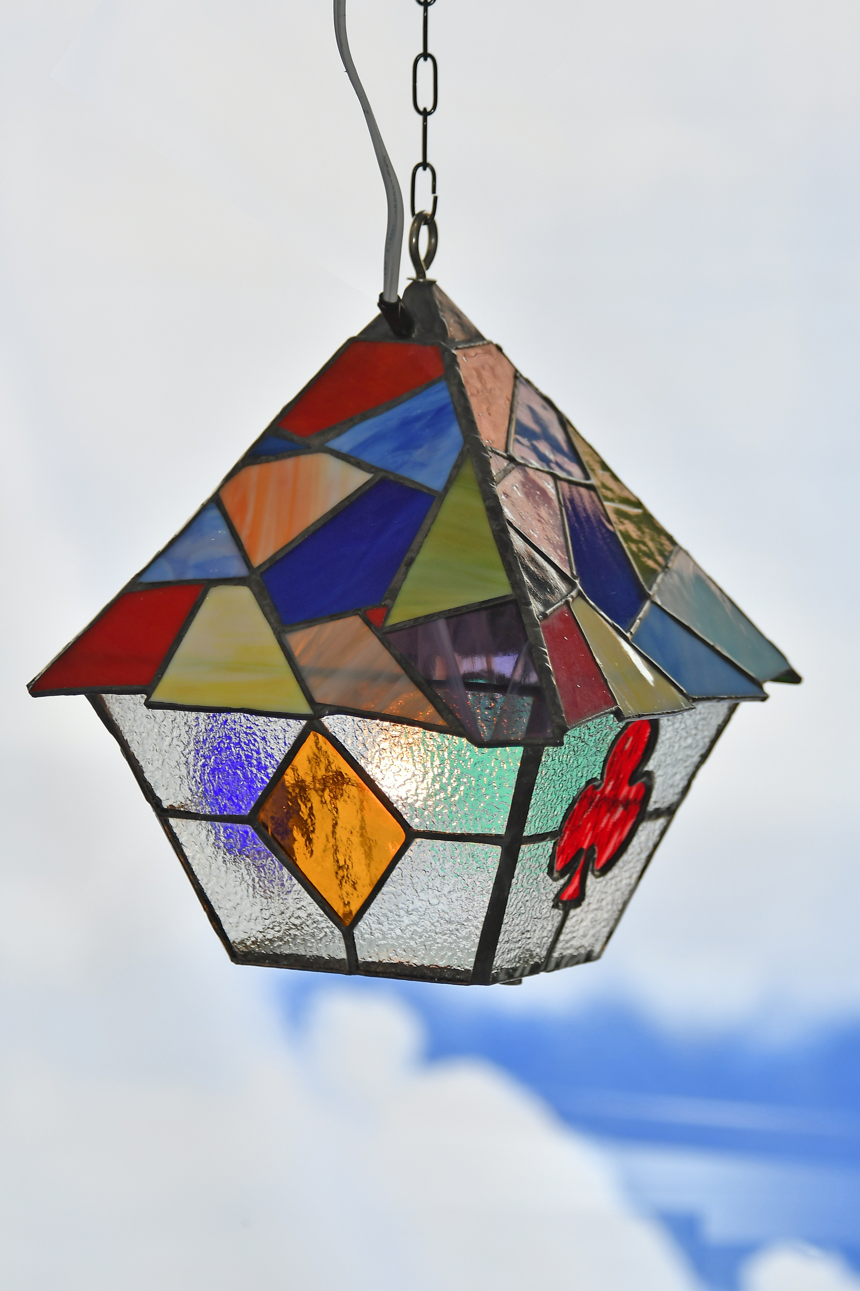 カラフルなハウスランプ