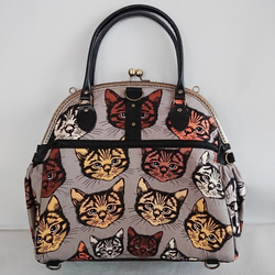 P3wayバッグ ・口金30㌢ ・両面対応 ・リュック ・ショルダーバッグ