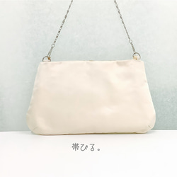 ＊Handbag ✳︎ハンドバッグ✳︎西陣✳︎パーティ✳︎角丸タイプ✳︎上品✳︎受注製作1週間✳︎ 3枚目の画像