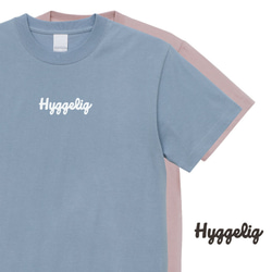 Hyggelig ロゴ Tシャツ くすみカラー H101 1枚目の画像