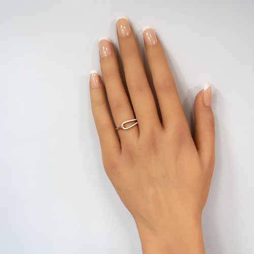 CBK47/ K18 デザインリング 9.5号 指輪 フォース 【公式通販】