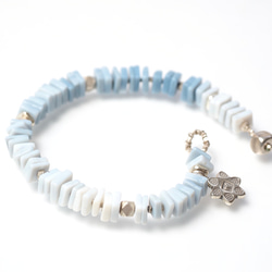 -Owyhee blue opal- bracelet 1枚目の画像