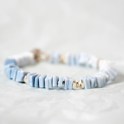 -Owyhee blue opal- bracelet 4枚目の画像