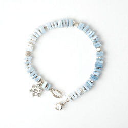 -Owyhee blue opal- bracelet 2枚目の画像