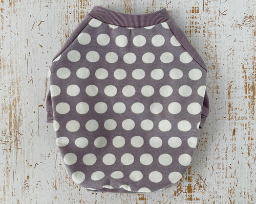 ⭐︎犬服⭐︎handmade ラグラン 犬服 水玉ラグランシャツ ペット服・アクセサリー CHERRY MAY 犬服