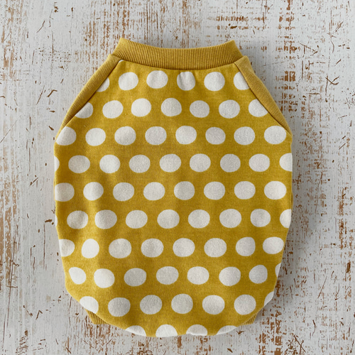 犬服 水玉ラグランシャツ ペット服・アクセサリー CHERRY MAY 犬服