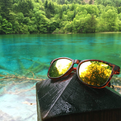 2is AmberO サングラス│べっ甲│オレンジ反射レンズ│UV400