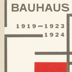 ハーバード大学でのバウハウス展、インテリアポスター、シンプルスタイルのインテリアに最適、Bauhaus【B-0496】 11枚目の画像