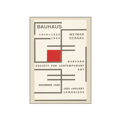 ハーバード大学でのバウハウス展、インテリアポスター、シンプルスタイルのインテリアに最適、Bauhaus【B-0496】 14枚目の画像