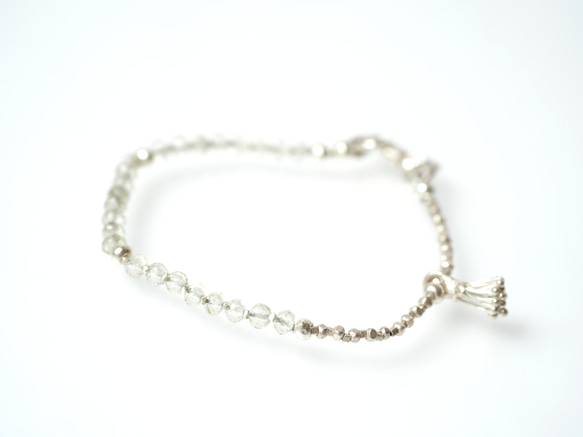 -Scapolite- silver bracelet 1枚目の画像