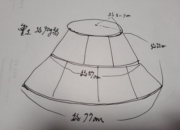 かぎ針編みのベレー帽～～！和紙で作った糸で編んでいます～～！ 18枚目の画像