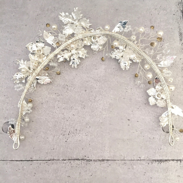 bijou ヘッドカチューシャ ヘッドドレス ヘッドアクセサリーウェディングアクセサリー 結婚式