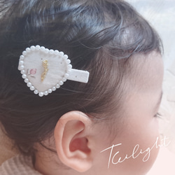 Sous le figuier Fabrics ヘアクリップ&フック フランス生地 リバティ 6枚目の画像