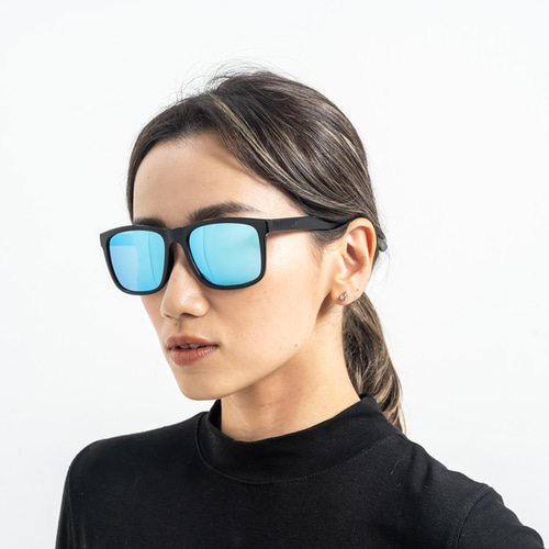 2is ElanB 偏光サングラス│各種スクエアフレーム│ブルーミラー